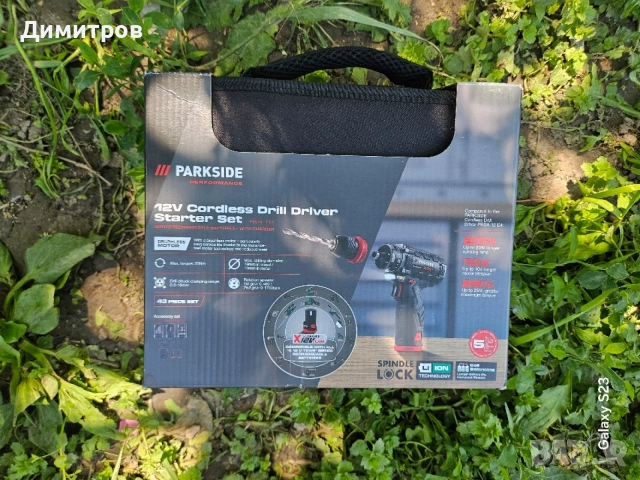 Акумулаторен винтоверт Parkside PBSPA 12 Е4,12V.Чисто нов!