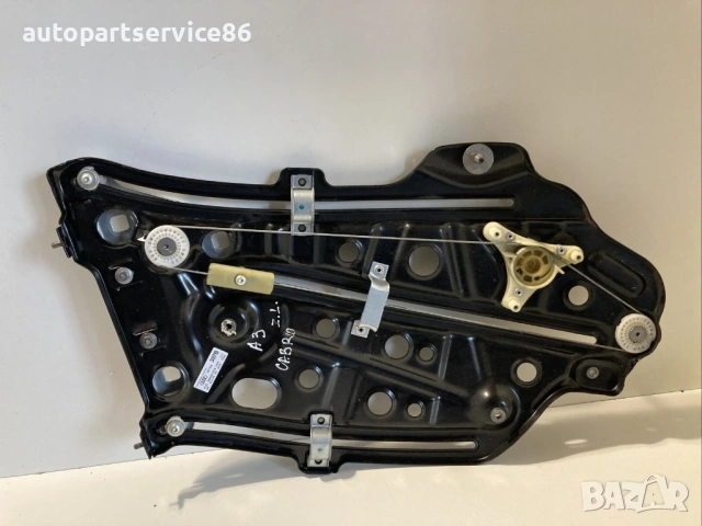 Механизъм за стъклоповдигач за задна лява врата за Audi A3 8P 2.0 TFSI кабриолет (2010) 8P7839397B