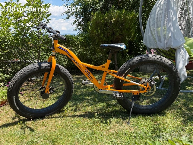 Юношески фетбайк Good Bike Pitbull 24" (с дебели гуми) – Отлично състояние!