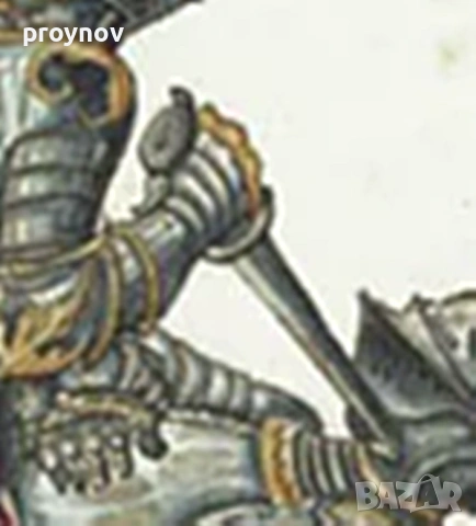 РИЦАРСКА ГОЛЯМА КАМА-РОНДЕЛ, снимка 5 - Антикварни и старинни предмети - 54259312