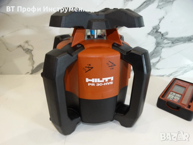 Hilti PR 30 HVS A12 - Ротационен лазерен нивелир, снимка 5 - Измервателни инструменти - 54952829