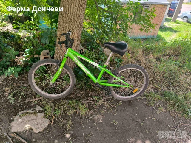 Детски велосипед 20 цола зелен
