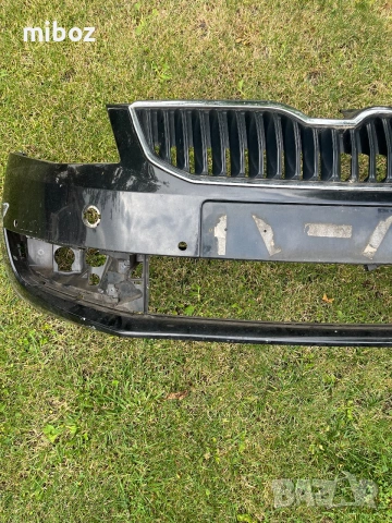 Предна броня Шкода Октавия Skoda Octavia 3, снимка 5 - Части - 55150671