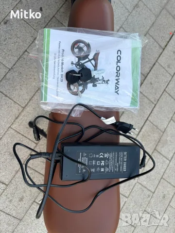 20 цола електрически алуминиев велосипед с 9 скорости ляти капли дискови спирачки , снимка 7 - Велосипеди - 55675712