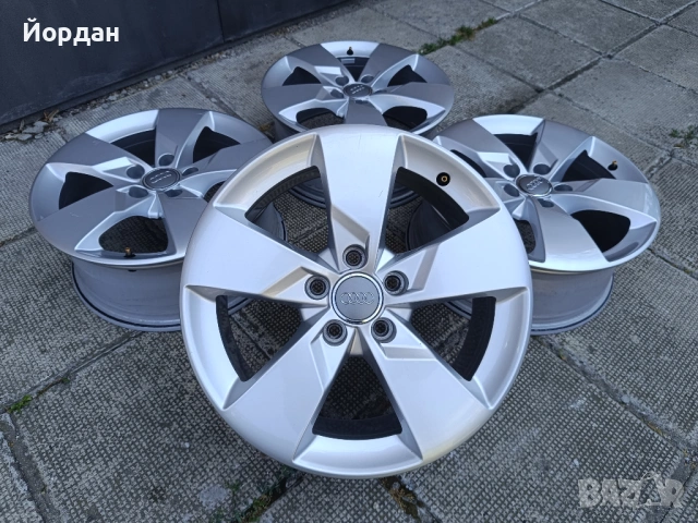 	ОРИГИНАЛНИ джанти 17 ' 5x112 57,1 АУДИ TT A3 A4 / VW GOLF TOURAN SKODA
