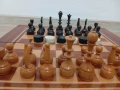 Голям шах с дървени фигури, снимка 3