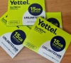 Сим карти Yettel sim card Глобул интернет 15GB /30 дни активира акаунти, снимка 2