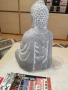 БУДА-МАСИВНА ФИГУРА 33Х20Х18СМ 0205261914, снимка 5