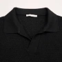 ZARA плетена мрежеста мъжка риза с къс ръкав M-L, снимка 2