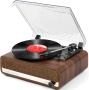 Ретро грамофон с вградени говорители и Bluetooth Udreamer UD002, снимка 1