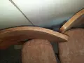 Стари трапезни столове с мека тапицерия., снимка 12