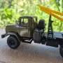 КРАЗ 6446 лесовоз в мащаб 1:43, снимка 7