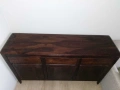 Бюфет Kare design Brooklyn Walnut от масив в тъмно кафяво, снимка 2