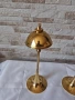 Стари масингови маслени лампи - Mønsterreg - Made in Denmark - 1950" година, снимка 3
