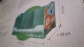 Етажерка за детска стая Kidland 76.5x38x40 см, снимка 4