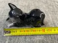 Малка порцеланова фигурка на куче, снимка 5