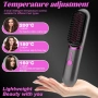 Безжична четка за изправяне на коса, 5200mAh, 3 настройки за топлина, снимка 5