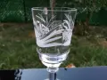 Български кристален сервиз за ракия - нов !, снимка 4