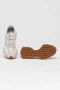Чисто нови New Balance, Велурени маратоки с кожа, Слонова кост, Бeжово, бледо Розови детайли, 38 р-р, снимка 2