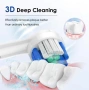 Комплект четки за електрическа четка Oral-B (съвместими глави) – 16 броя, 3D дълбоко почистване, снимка 3