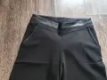 черен панталон с кожа, снимка 2