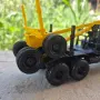 КРАЗ 6446 лесовоз в мащаб 1:43, снимка 5