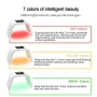 Апарат за LED фототерапия на лице, Фотонна терапия с 7 цвята, Лифтинг, Anti-age, Anti-Acne, 287 LED , снимка 3