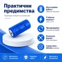 Акумулаторна литиева батерия 16340 CR123A 1300mAh 3.7V презареждаща се за фенри прожектори лазери, снимка 6