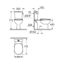 Моноблок Grohe Bau Ceramic - 2 броя нови, снимка 2