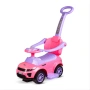 Кола за бутане Lorelli Off Road с дръжка Розова, снимка 1