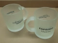 Стъклени рекламни чаши Fujitsu Siemens , снимка 1