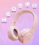 Детски слушалки Bluetooth 60H, сгъваеми слушалки за уши с MIC, снимка 3