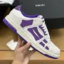 Amiri Skel Top Low Sneakers "White/Purple" Унисекс👟Дамски Маратонки👟Мъжки Маратонки Код ch12, снимка 2