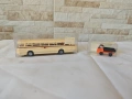 Автобус IKARUS 66 и камион BVB - умалени модели - Made in Germany, снимка 1