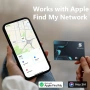 SEINXON Смарт карта тракер за портфейл - Apple Find My, снимка 4