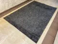 STOENSE – Тъмносив IKEA килим с къса нишка, 200x300 см., снимка 1
