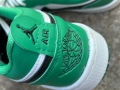 Nike Air Jordan 1 Low в цвят "Pine Green" (зелено/бяло/черно)., снимка 5