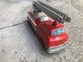 стара ламаринена играчка ПОЖАРНА с дистанционно - MADE IN JAPAN, снимка 2