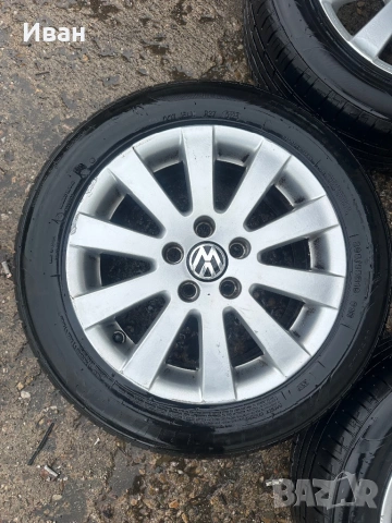 5Х112 16 ЦОЛА Джанти с гуми VW AUDI SEAT SKODA, снимка 4 - Гуми и джанти - 54493108