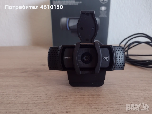 Web камера Logitech C920s Full HD 1080, снимка 3 - Камери - 55190295