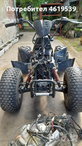 Атв Ямаха Dinli T-rex 100cc 2t atv бъги четриколка , снимка 2 - Мотоциклети и мототехника - 54446485