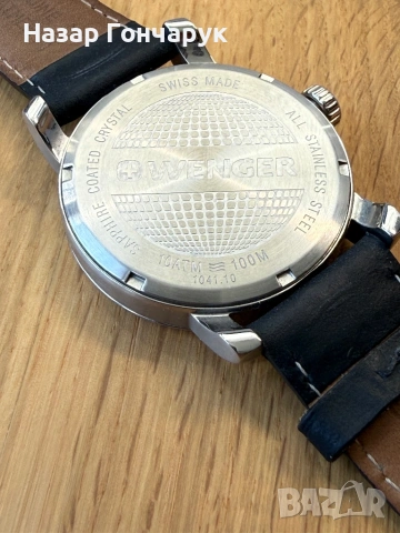 Швейцарски часовник wenger sapphire crystal, снимка 6 - Мъжки - 54491889