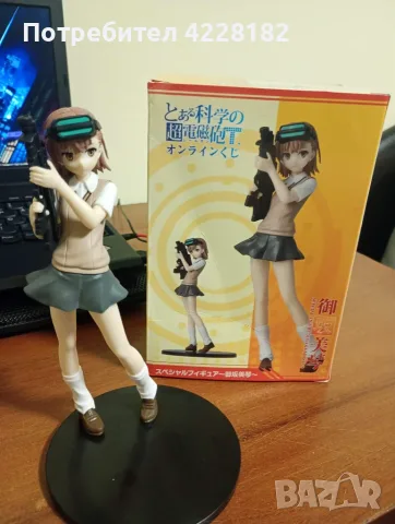 Anime Figure Mikoto Misaka и Elaina (двете заедно), снимка 2 - Колекции - 55408795
