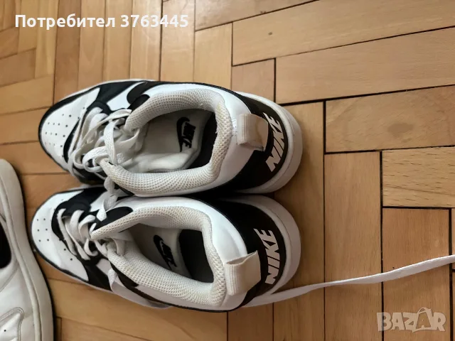 Nike обуквки с черно и бяло, снимка 3 - Маратонки - 55363418
