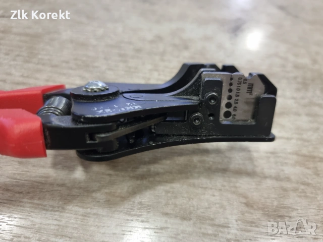 Клещи KNIPEX за сваляне на изолация, снимка 8 - Клещи - 54427451