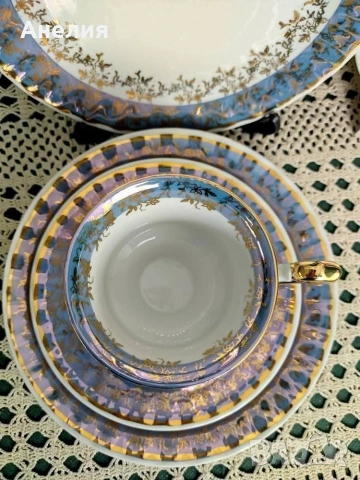 Fena porcelain от Зайчета тройни сетове красота , снимка 6 - Чаши - 54875393