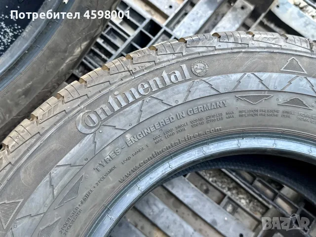 3бр.ЗИМНИ ГУМИ Continental 235/65/16C DOT1924 за бус Sprinter,Crafter, снимка 8 - Гуми и джанти - 55667142