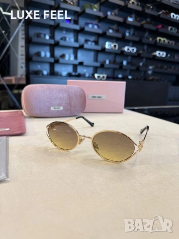 MIU MIU 🤍Дамски Слънчеви Очила , снимка 4 - Слънчеви и диоптрични очила - 54369019