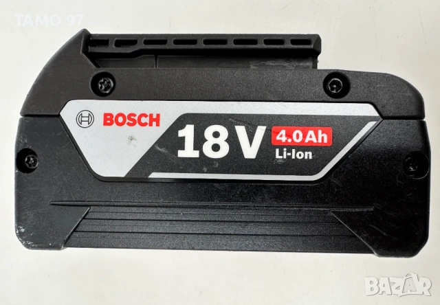 BOSCH GBA 18V 4.0Ah - Акумулаторна батерия 18V 4.0Ah AMP Share 2025г., снимка 2 - Други инструменти - 54527543