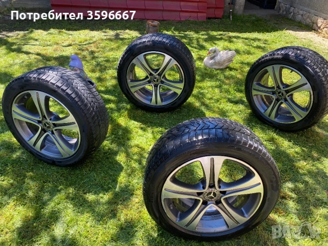 Оригинални Джанти Mercedes + Гуми Pirelli + Датчици 